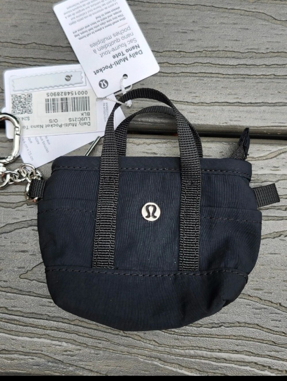 lululemon athletica Black Daily Multi-Pocket Nano Tote - Picture 5 of 8